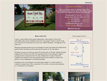 Tablet Screenshot of moosecreekvilla.com